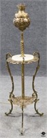 Brass Table Floor Lamp