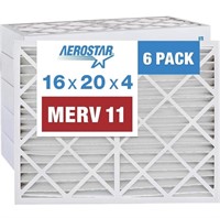 Aerostar 16x20x4 MERV 11 Pleated Air Filter