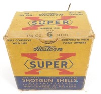 * 12 Western Super X 16-Gauge 6 Shot Paper Shells