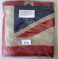 Vintage Australian flag red ensign