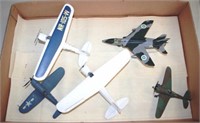 Box of various model aeroplanes