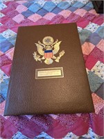 Limited ed portfolio of US Coins by Kennedy mint