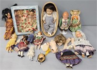 Dolls Lot Collection incl Blinky Eyes
