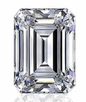 Emerald Cut 3.35 Carat VS1 Lab Diamond