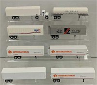 8x-1/64 Semi Trailers and  1 cab