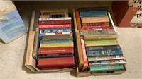 Books, two box lot, eight treasured stories,