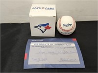 Jays Care Foundation Autographed Baseball - Ryan
