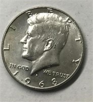 1968 Kennedy Half Dollar