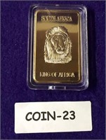 GOLD PLATED COLLECTOR BAR .999 PURE