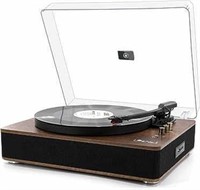 LP&No.1 Vintage Style Turntable - NEW