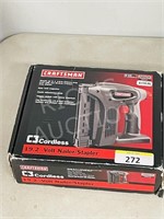 Craftsman cordless 19.2V nailer