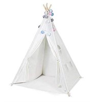 Durable Teepee for Kids, FoFxly Indian Play Tent,