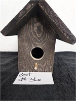 Handmade birdhouse