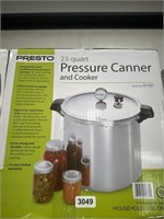 PRESTO PRESSURE CANNER AND COOKER