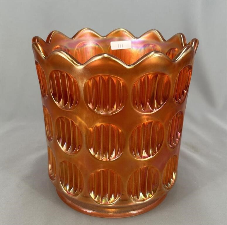 Diamond Rib jardiniere - marigold