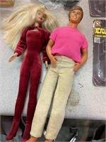 Vintage ken and Barbie