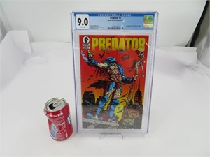 Predator #1 , comic book gradé CGC 9.0