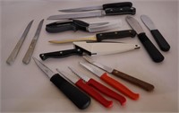 Assorted Lot of Kitchen Knives