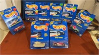 Miscellaneous lot of 8 Hot wheels New on card