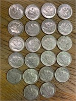 Roosevelt Silver dimes lot of 22