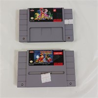 Super Nintendo Games - Power Rangers,Mickey