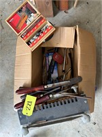ASSORTED WOOD WORKING TOOLS