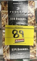 (2) FEDERAL LONG RIFLE ROUNDS, 36 GR, COPPER