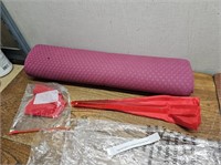 Yoga Mat68x24 + resistance therapy band