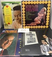 (4) Records; Nat King Cole & More; See Photos