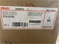 2 Boxes of NEW BLUM Part - #Z70.0320