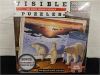 300 Piece Visible Puzzle w/Oversize Pieces - New