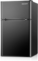 $179 - EUHOMY Mini Fridge with Freezer, 3.2 Cu.Ft