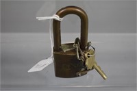 Brass pin-tumbler padlock BEST LOCK co. E550 SD Co