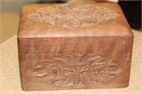 A Carved Filing Box