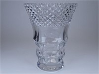 VAL ST. LAMBERT CRYSTAL VASE