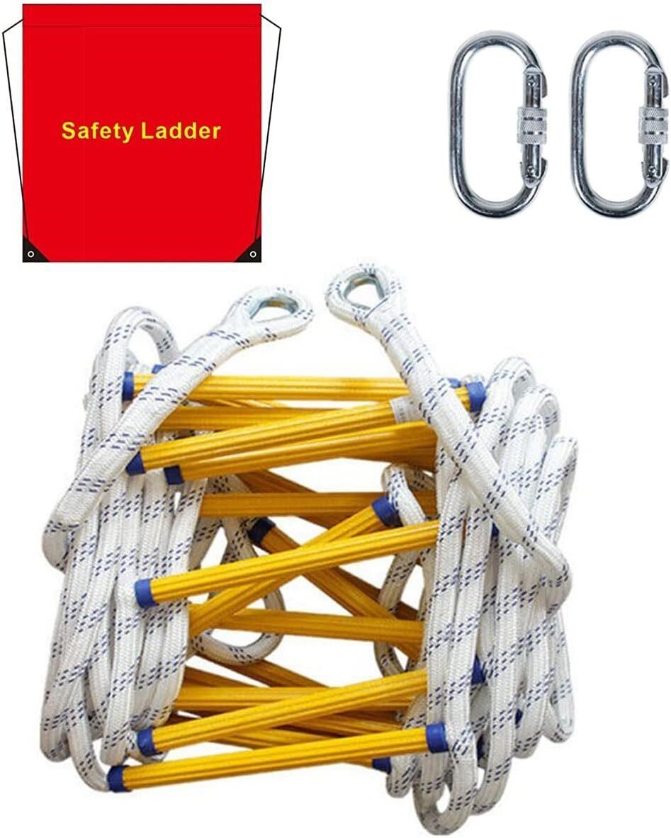 Fire Escape Ladder 16ft 2 Story  2000 lbs  BLUE!