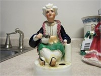Porcelain figure. Rockingham Turk? 1820.