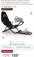 NEW Racing Simulator Cockpit for G920 G29 G923,