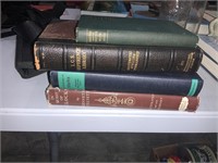 stack vintage books hardback: quest of clocks