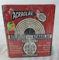 Sealed Acraglas firearm epoxy