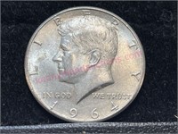 1964 Kennedy half dollar (90% silver)