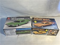 2 CAR MODELS 1 CORONET & 1 CHARGER NEW