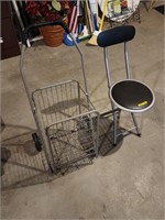 Seat and Shopping Basket