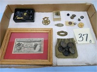 Variety of Old Military Uniform Buttons, Early -