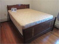 Double Bed with Head and Foot Boards