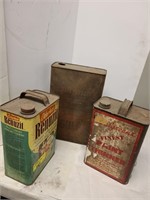 Vintage cans. Golfprride, Renuzit, and Walgreens