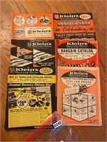 Lot of vintage advertising booklets/catalogs