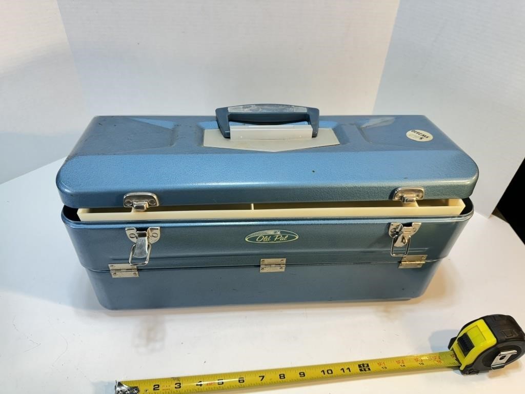 NOS "Old Pal" Tackle Box, Amazing Condition
