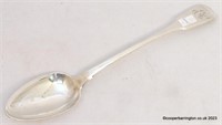 George III Silver Fiddle Pattern Basting Spoon