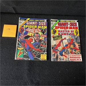 Giant-Size Spider-man 1 & 2 Dracula + Bronze Age